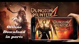 Dungeon hunter 4 || offline || mod apk+data