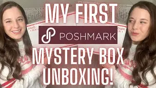 My first POSHMARK MYSTERY BOX unboxing! It DID NOT disappoint!