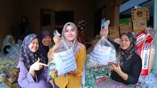 Cadang makanan untuk saudara musibah banjir เตรียมอาหารแห้งให้พี่น้องผู้ประสบภัย