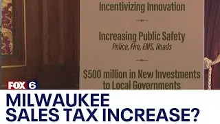 Milwaukee/Milwaukee County sales tax increase proposed | FOX6 News Milwaukee