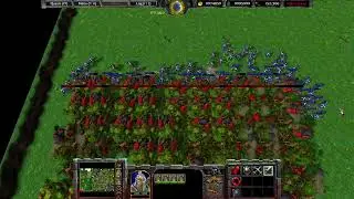 100 пехотинцев против 49 древних защитников [WARCRAFT 3 REFORGED 2.0]