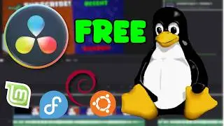 The best FULL guide to using Davinci Resolve Studio/Free Version on Linux