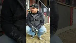 Первый и второй слой штукатурки / Пескоцементная штукатурка и текстура &laquo;Калифорния&raquo; на палубном фартуке