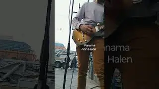 Van Halen on a Les Paul?! (Panama - Van Halen street performance 2/17/23)