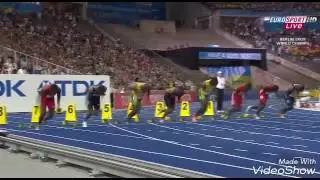 Usain Bolt Starting Blocks