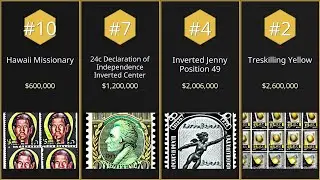 【Top 10】Most valuable stamps by auction price【Searched in 2025】