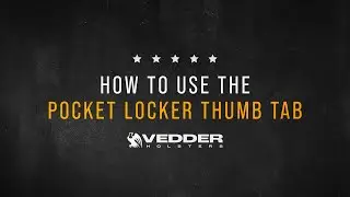How to use the Pocket Locker thumb tab - Vedder Holsters