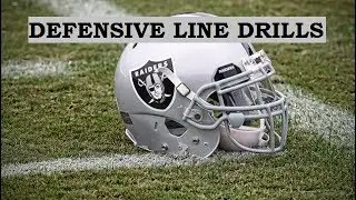 Okland Raiders Defensive Line Drills