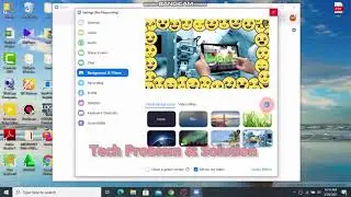 Virtual Background Change in Zoom Meeting....
