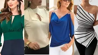 Blusas Bonitas – Ideas /2026 Hermosos Diseños de Blusas de Moda