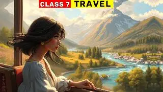 Travel  | Class 7 Poorvi Unit 4 | Travel Summary | Travel Poem line by line explanation