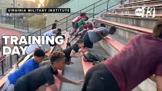 'Eat the Bear' TRAINING DAY at Virginia Military Institute: Rigorous routine