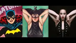 Batman, Batgirl, Catwoman: a 1933 Bat Source from Weird Tales Martha Brundage #comics  #pulp