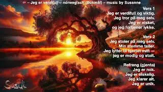 🇳🇴 &ndash; Jeg er verdifull &ndash; norwegisch (Bokm&aring;l) &ndash; music by Susanne
