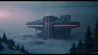 NEON BLIZZARD ☆ Sci-Fi Ambient Music ☆ Cyberpunk Winter Ambience