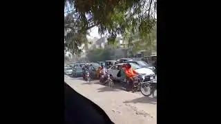Massive Traffic Jam in Karachi TLP protest