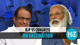 'Limping' vs 'dragging': Day after record vaccinations, Congress-BJP fight