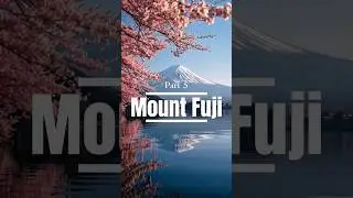 This Volcano Is Almost Too Perfect to Be Real | Mount Fuji 🗻 #shorts #volcano #japan