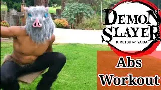 Inosuke Hashibira Workout | Demon Slayer Training | Cosplay Calisthenics