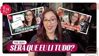 VENCI A TBR DE 2025? | Revisitando as promessas do ano que passou