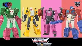 Vecma Studio Headmasters (Decepticons)| Transform & Play