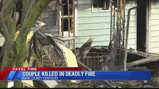 Couple dies in overnight house fire in Union County