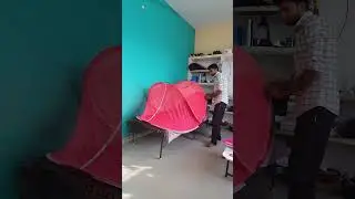 How to Fold Single Bed Mosquito Net,मच्छरदानी फोल्ड करना सीखें #ytshorts #mosquitonet #mosquitotent