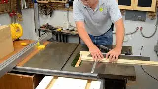 Making Doors on the Table Saw