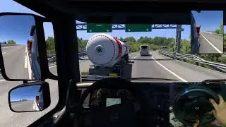 🚛 Euro Truck Simulator 2 | Dangerous Overtake Challenge | 4K Gameplay #tklgeming #ets2 