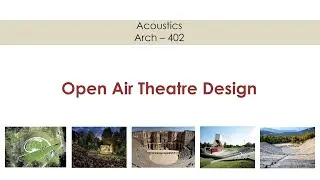 Open Air Theatre Design