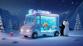 Elsa&rsquo;s Ice Aquarium Truck 4 | Magical Ocean Kids Song ❄️🐠