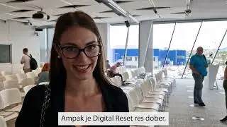Urška Koštrun - Izjava udeleženke na dogodku v živo, Digital Reset