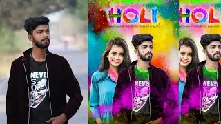 HOLI PHOTO EDITING PISCART EDITING 2021||Abhi Editing Zone||