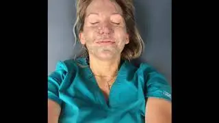 Dermalogica Charcoal Rescue mask/ facial after Milia extraction.
