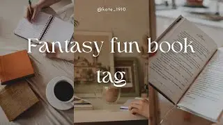 Fantasy fun book tag