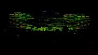 Lighting Building Projector Show