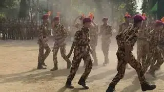 Akhand Hind fauj pyramid pradarshan #ahf #armypolice #akhandhindfauj #ahfcommando  #motivational 