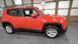 Jeep renegade orange