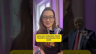 Trump&rsquo;s Inauguration #speakenglish #english #учитьанглийский #englishnews  #inauguration2025
