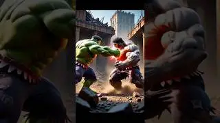 HULK vs OMEGA HULK &ndash; Neon City Final Battle 💥 | Epic Hulk Fight #hulk#HulkVsOmegaHulk #HulkShorts