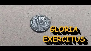 Late Roman bronze identification after cleaning (coin III)