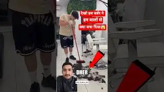 Barber's Crazy Idea! Made Scary Thing from Raw Hair 😳 | Real Street Cat Story #shorts