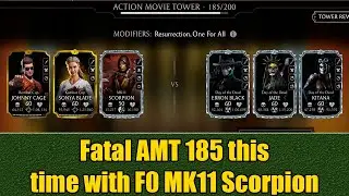 Fatal Action Movie Tower Battle 185 | MK Mobile