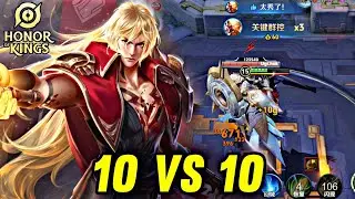 HOK : MODE 10 VS 10 | LI XIN GAMEPLAY - HONOR OF KINGS