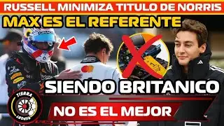 &iexcl;NO CREE EN MLANDO! RUSSELL MINIMIZA A NORRIS COMO CAMPE&Oacute;N DEL MUNDO VE DE REFERENTE A VERSTAPPEN