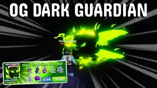 Купил OG DARK GUARDIAN Bundle 💸 (Bubble Gum Simulator Infinity)