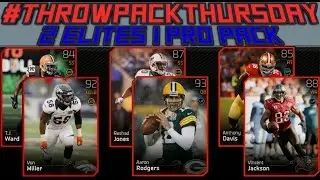 #THROWPACKTHURSDAY 2 ELITES 1 PRO PACK | Pro Pack Equals All Pro Pack | #MUT25 Pack Glitch?