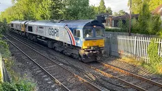 Class 66 | 66780 &lsquo;The Cemex Express&rsquo; + 66750 &lsquo;Bristol Panel Signal Box&rsquo; | GBRf