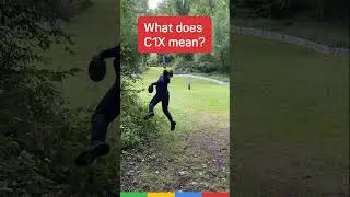 What does C1X mean? Disc Golf Trivia #discgolf #discgolflife #discgolfnation #discgolfdaily #frolf