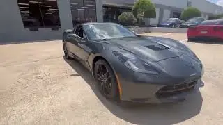 2019 Watkins Glen Gray Chevrolet Corvette Cpe